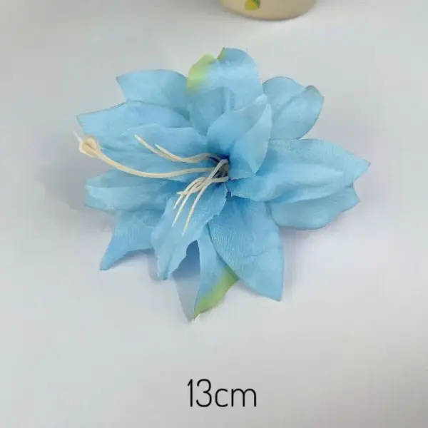 Haarspange Damen mit großer Lilienblüte als Haarschmuck – Bild 8